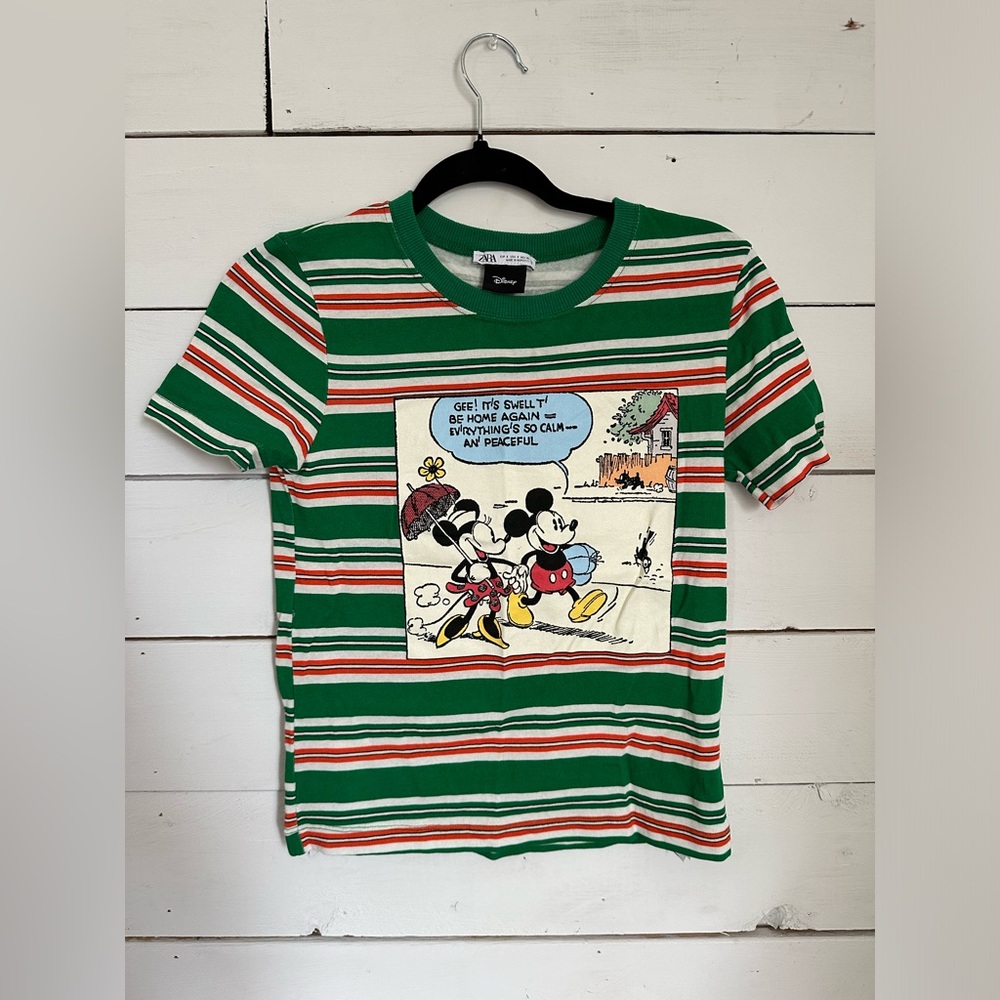 Zara Disney Mickey Mouse T-Shirt